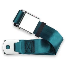 RetroBelt Medium Turquoise Aviation Lap Belt 60" No Hardware Safety Seatbelt
