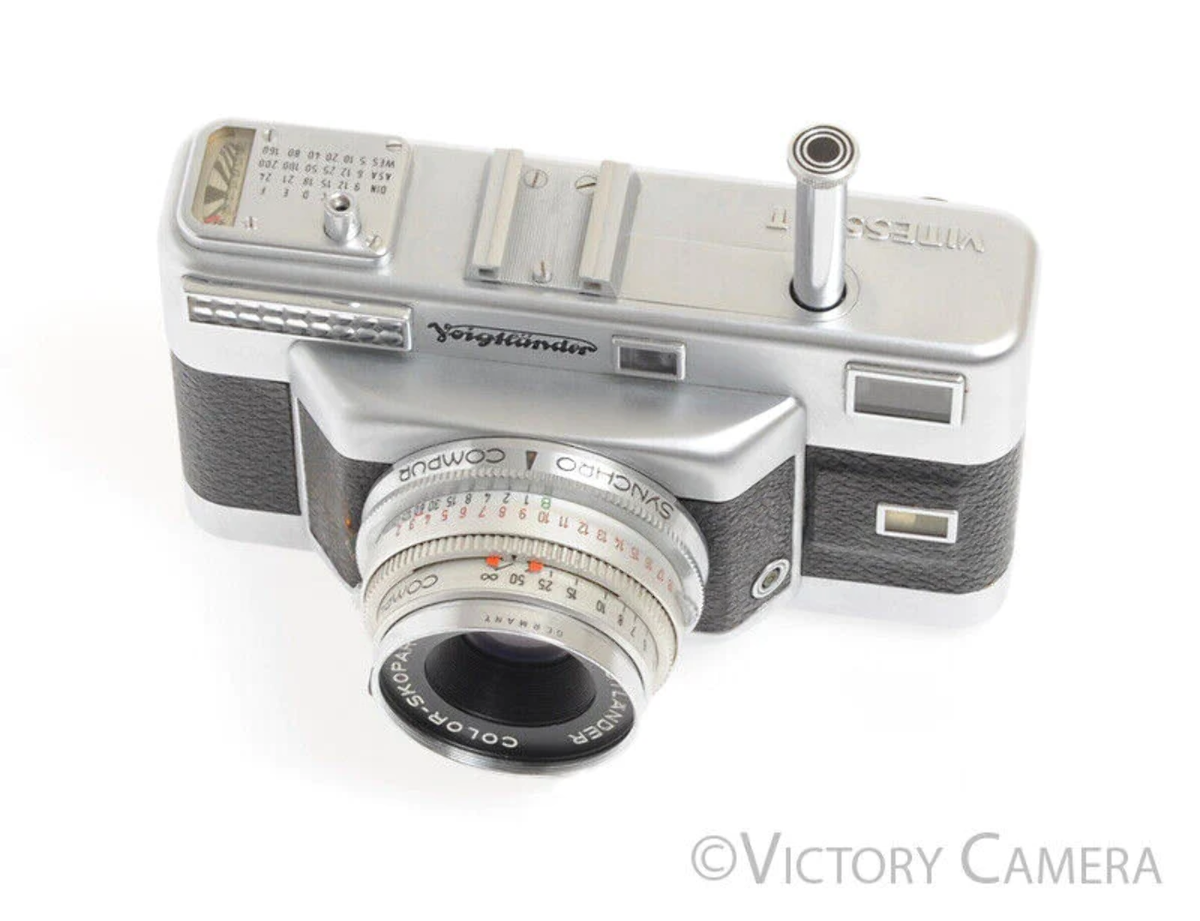 Voigtlander Vitessa T 35mm Camera w/ 50mm f2.8 Lens -As is, Bad