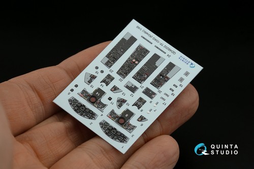 Quinta Studio QD48202 3D Interior Decal for TF-104G Starfighter (Kinetic) 1/48 - Picture 3 of 10