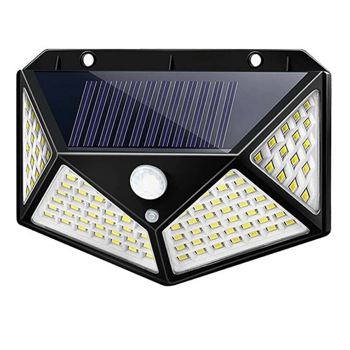 Solar Power 100 LEDs Light PIR Motion Sensor Outdoor Security Lamp Wall Garden~ - Picture 15 of 21