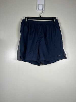 navy nike challenger shorts