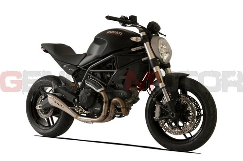 Tubo De Escape Hp Corse Hydroform Satin Ducati Monster 797 2019 19 - Imagen 4 de 5
