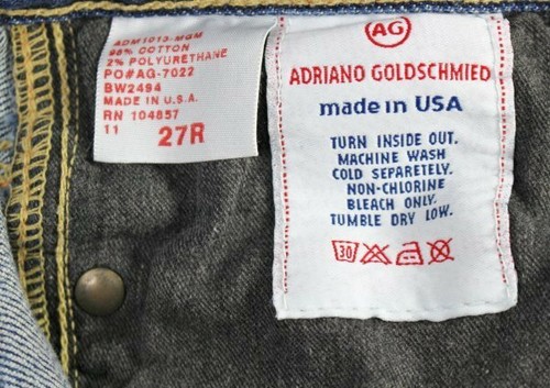 AG Adriano Goldschmied Womens Jeans Sz 27 'The Angel' Bootcut Flare Boho - Picture 6 of 11