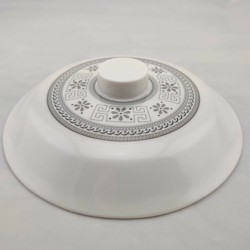 Juego de tazones florales de placas blancas de melamina 100% doble acristalamiento - Imagen 13 de 14