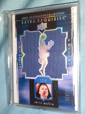 2009-10 Upper Deck Extra Exquisite Jersey Patch /15 Chris Mullin