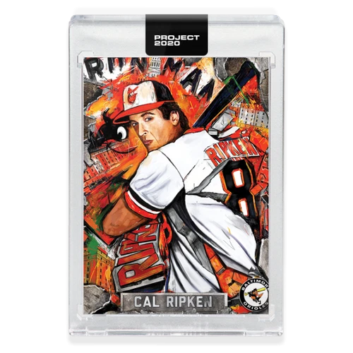 Topps PROJECT 2020 Card 205 - 1982 Cal Ripken Jr. by Andrew Thiele - PR: 2777