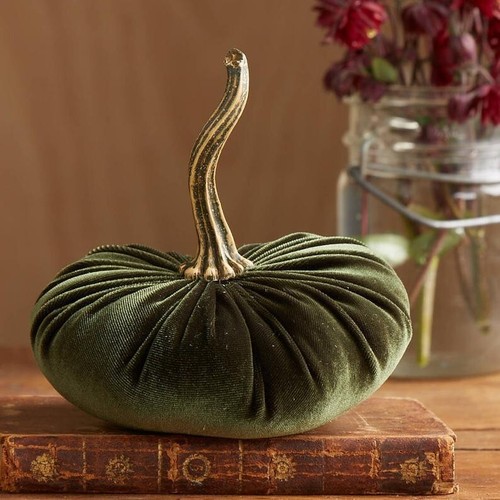 Handmade Velvet Pumpkins Decor Super Soft Stuffed Autumn Decoration Set of 6 - Picture 28 of 33