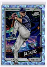 2024 Topps Chrome Nucleus Refractor José Berríos #15 Toronto Blue Jays