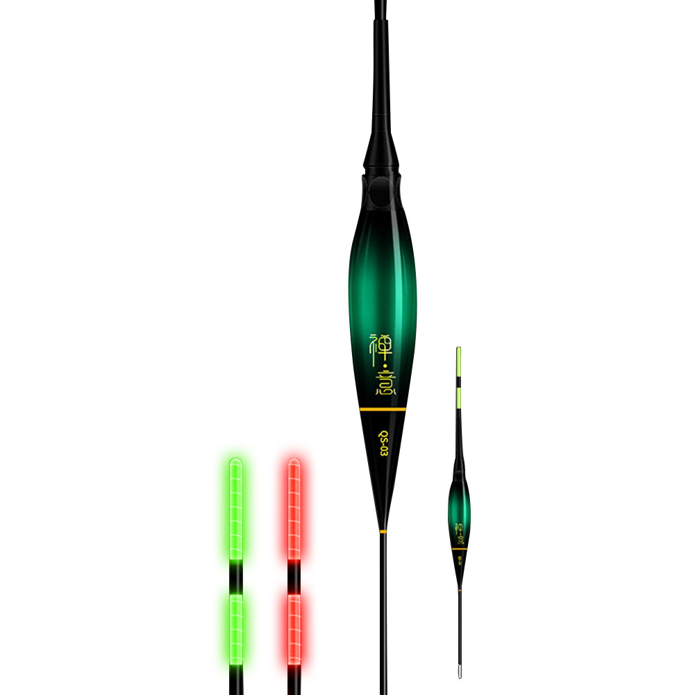 1.8 G Glowing Light Up Bobbers for Fishing with Luminous LED Stick