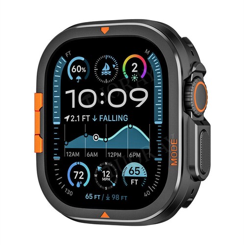 Luxury Alloy Metal Case for Apple Watch Ultra 2 49mm Series 10 46mm Bumper Cover - Zdjęcie 15 z 27