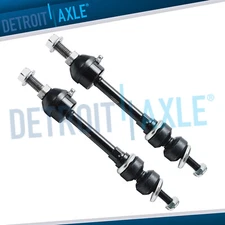 Pair (2) Front Straight Shaped Sway Bars for 2005 2006 2007 2008 Ford F-150 4WD