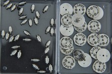 Barrel Arbor and Lock Down Nut for Hebdomas 8 days pocket watch