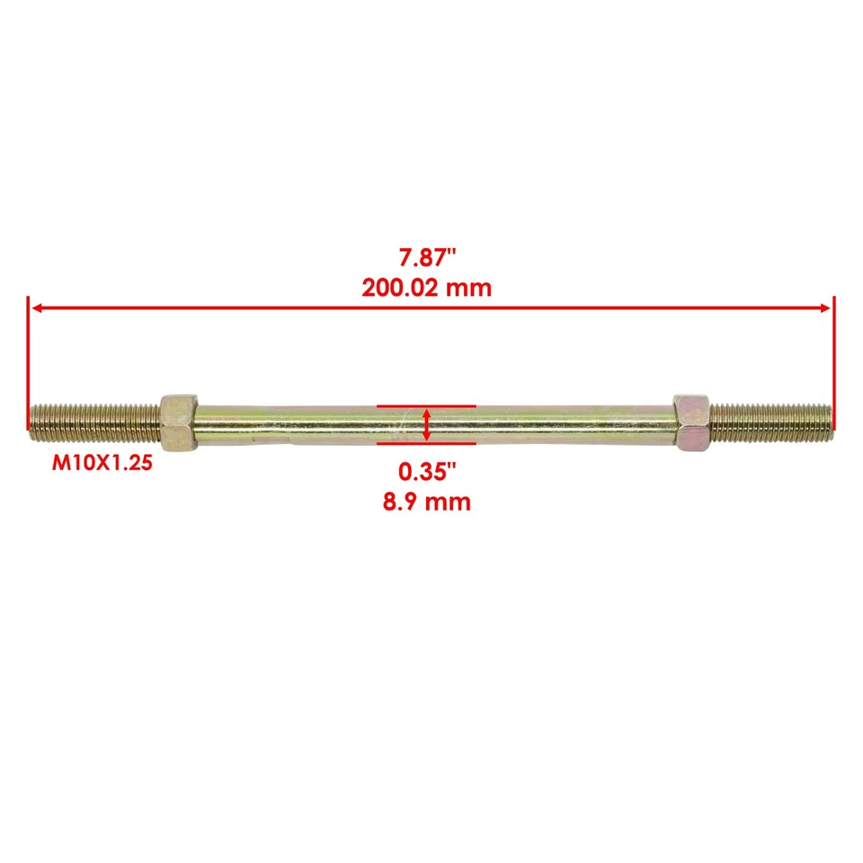2 Tie Rod Set for Polaris Scrambler 90 2001 2002 / Scrambler 90X 2002 - Image 2 of 4