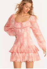 Loveshackfancy Tayton Mini Dress Size 10