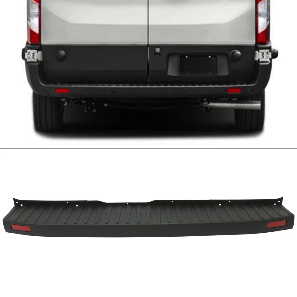 For Ford Transit 150 250 350 2015-2024 Rear Bumper Cover W/ Side End Cap Cover Foto 2 de 4