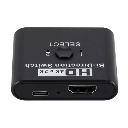 4K x 2K Bi Direction HDMI 2.0 Switch Switcher Splitter Hub 2 IN 1 OUT/1 IN 2 OUT - Picture 2 of 11