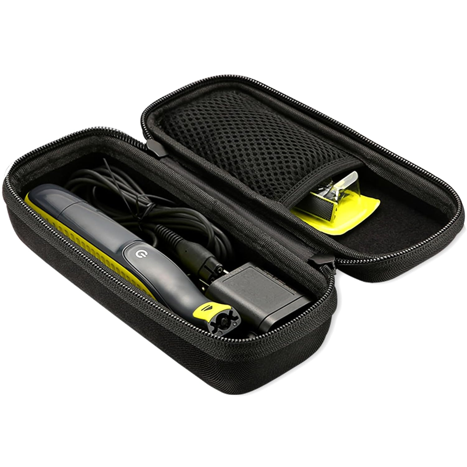 Hard Case for Hybrid Electric Trimmer and Shaver, Travel Organizer Carrying Bag