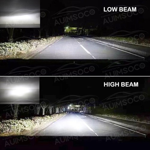 For 1998-2004 Ford Mustang LED Headlight Bulbs Hi/Lo Beam+Fog Light Bulbs 6000K - Foto 6 di 13