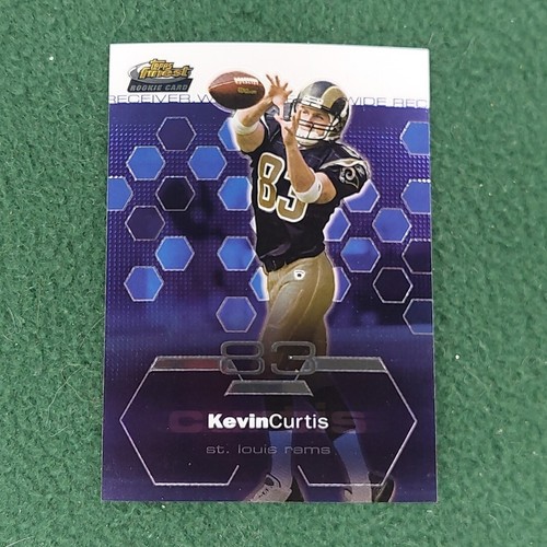 Carta Kevin Curtis 2003 Topps Finest ROOKIE #78 St. Louis Rams - Foto 1 di 2