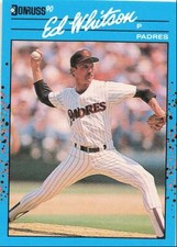 1990 Donruss Best of the NL Ed Whitson San Diego Padres #98