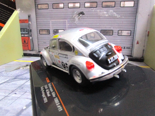 VW VOLKSWAGEN Maggiolino 1302 S Rally Portogallo TAP #11 caso IXO RAC360B 1:43 - Foto 3 di 5