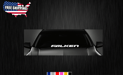 Falken Tires logo NEW Windshield Vinyl Banner Graphic Decal Sticker