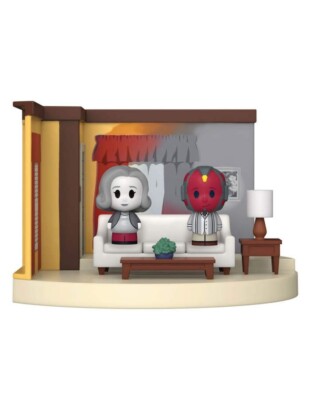 Funko Mini Moments Marvel Wandavision 1960 Wanda & VISION VINYL FIGUR NEU!