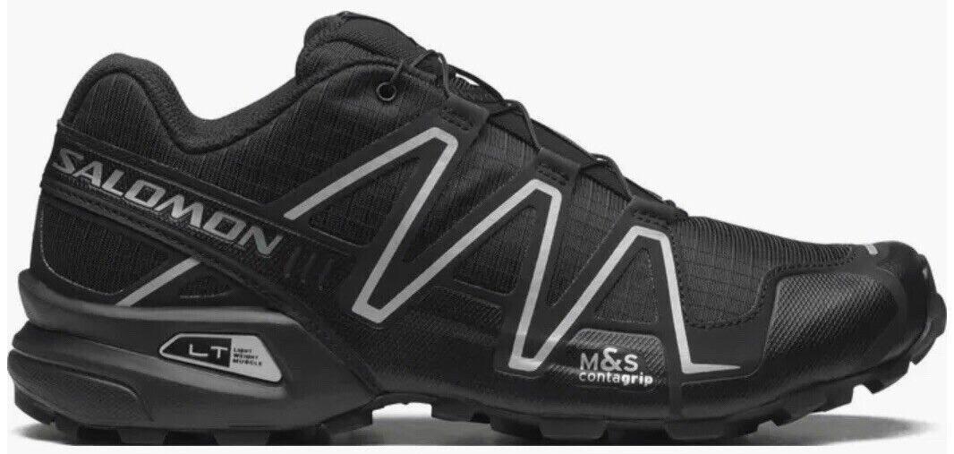 Salomon Speedcross 3 Black Silver for sale | eBay Salomon Speedcross 3 Black Silver for sale | eBay