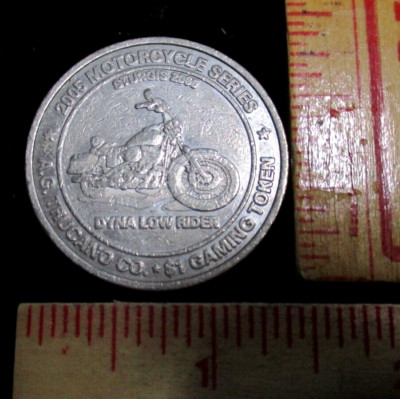 2005 Sturgis coin Deadwood Harley collectible token motorcycle rally souvenir