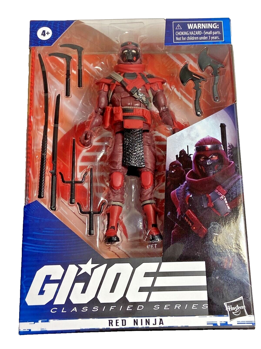 Hasbro GI Joe Classified Series Red Ninja 6