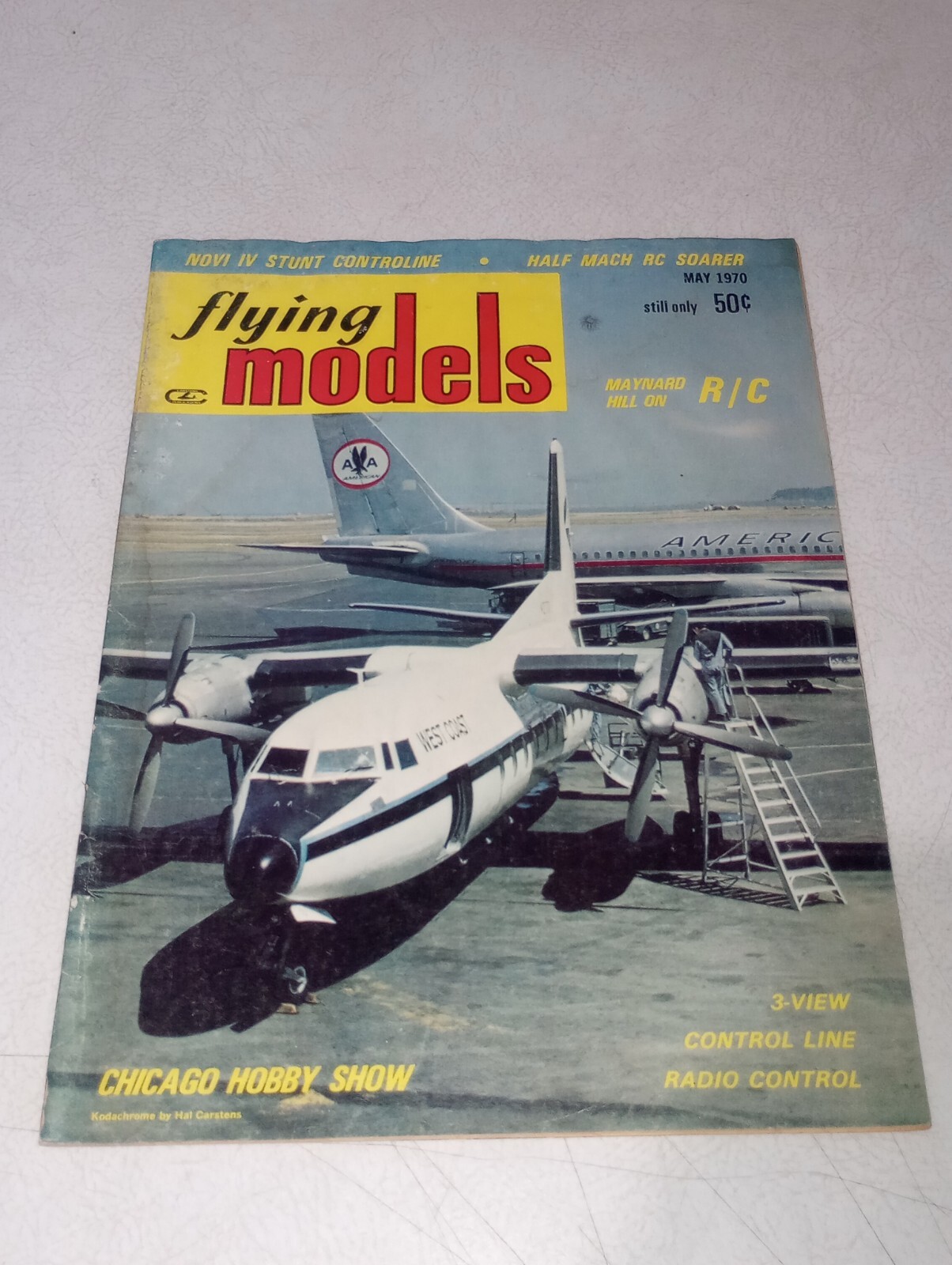 Vintage May 1970 Flying Models R/C Remote Control Airplane Magazine