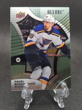 Pavel Buchnevich 2021 UD Allure Steel Parallel #34 St Louis Blues