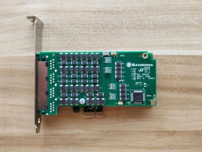 Sangoma AFT Series Model A108 rev.a 2006 PCIe x1 Interface Card
