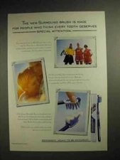 2000 Mentadent Toothbrush Ad - New Surround Brush