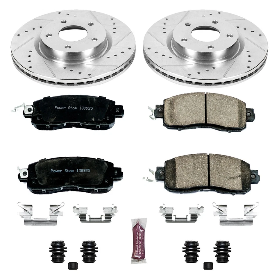 PowerStop K6494 Brake Kit For Nissan Altima 2013-2024 Front - Изображение 2 из 4