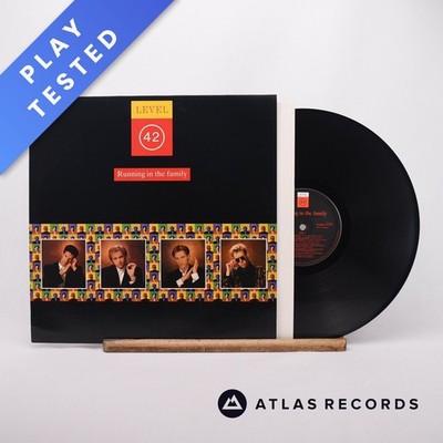 Level 42 Running In The Family Townhouse LP Album Vinyl Record POLH 42 - EX/EX