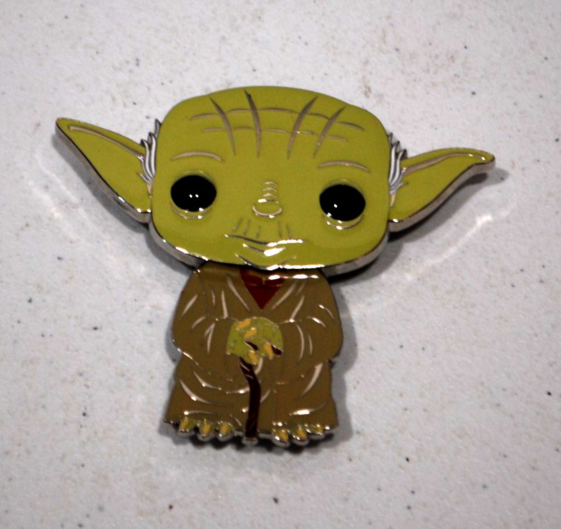 Star Wars Yoda Funko Pop! Enamel Pin #23 Disney Pre Owned