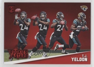 2015 Panini Rookies & Stars Progression Red 27/299 TJ Yeldon #RP13 RC 0b5