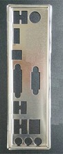 OEM I/O Shield For ASUS P8H77-V LE P8H77-M Motherboard Backplate IO