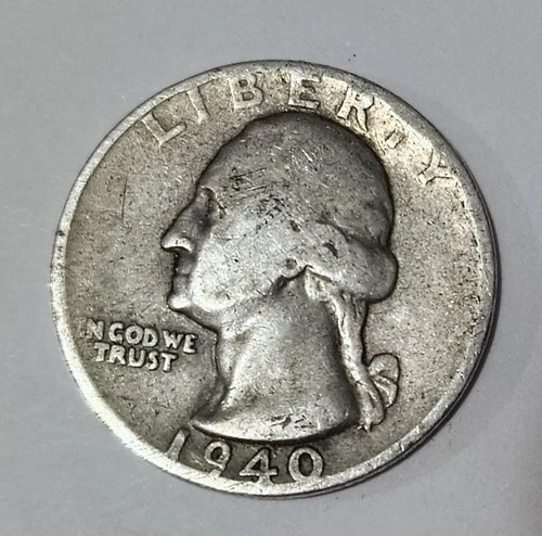 1940-D Washington Quarter — photo from another recent sale