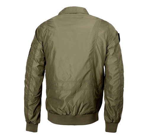 MILITARY AIR FORCE men's pilot jacket arrows tricolor AB2071 green - Picture 4 of 4