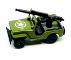Matchbox Lesney Superfast 38 Military Jeep with Gun, military green, mint!