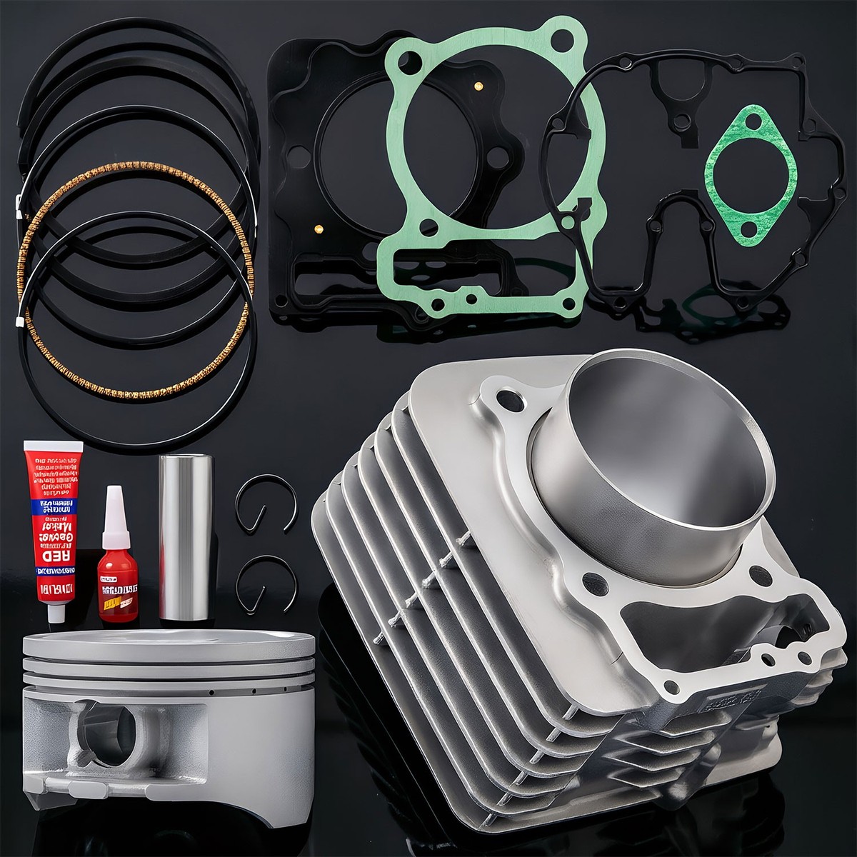 For Honda Trx400ex TRX 400EX Cyinder Piston Gasket Rings Top End