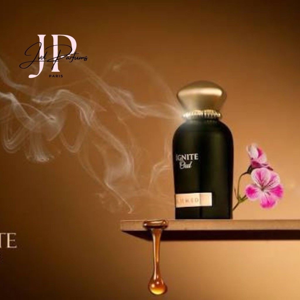 Ignite Oud parfum de séduction mixte flacon ambré de 60 ml - 4