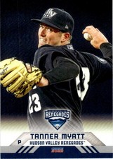 2022 Tanner Myatt Choice Minor League Rookie RC Hudson Valley Renegades