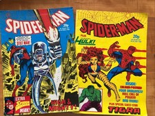 2x  Die Spinne , Marvel Verlag, Spider-Man (UK) Vol 1 513 + 521 Mit Poster