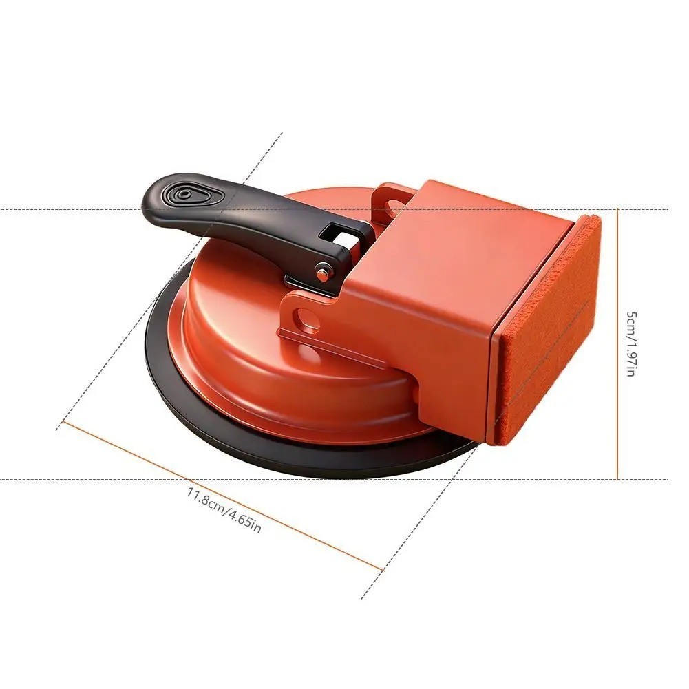 Professional Floor Gap Fixer Tool – Heavy-Duty Suction Cup With Aluminum Body For Laminate, Vinyl, And Wood Floor Repair (Black)