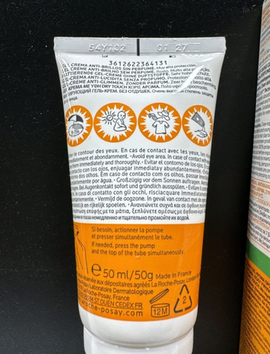 La Roche-Posay ANTHELIOS DRY TOUCH Gel-Creme ANTI-SHINE LSF50+ 50ml - Bild 6 von 7