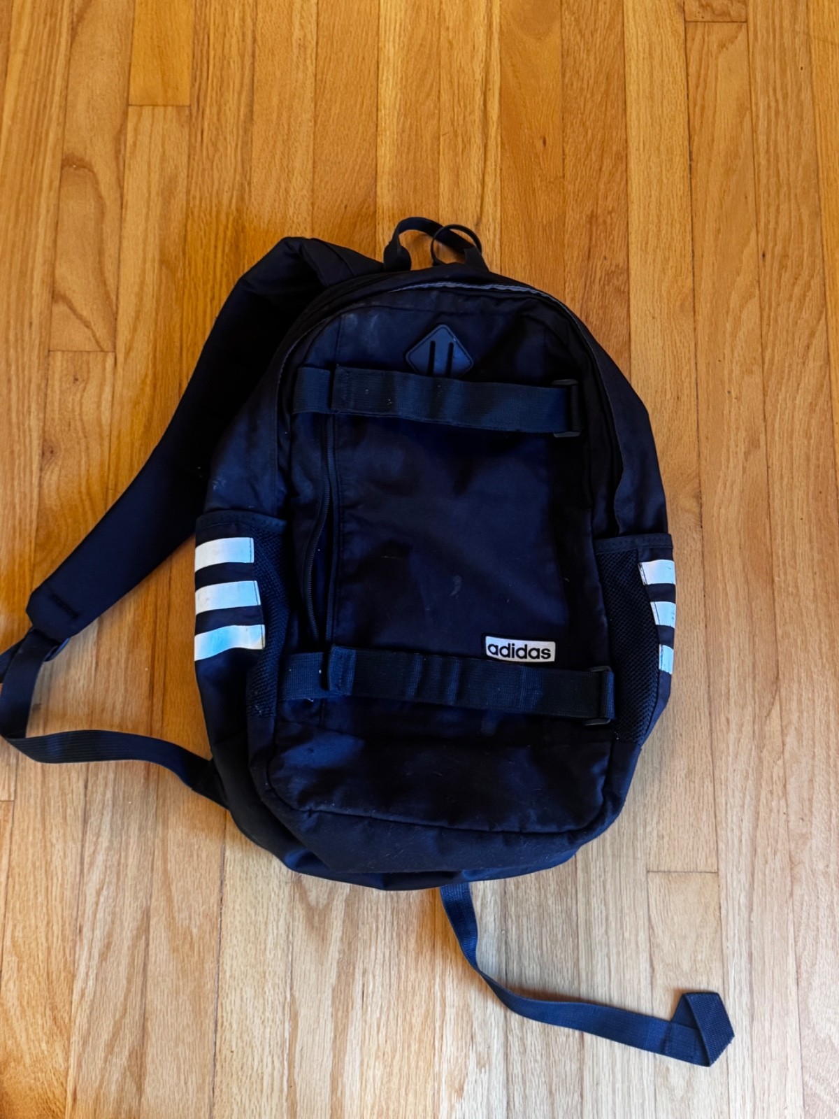Adidas LoadSpring Multi-Pocket Backpack Gray/Blac… - image 1