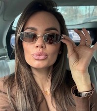 Gucci GG1802S 005 Unisex Oval Sunglasses in Gold with Brown Lens 100% UV